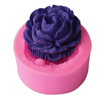1 шт. мини-красивая форма розы из пищевого силикона для силиконовых форм для торта, украшения торта из помадки Бесплатная доставка