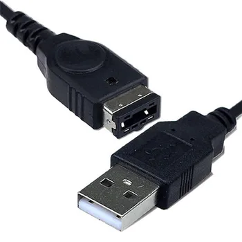 1 шт. Черный USB-шнур для зарядки Advance Line, кабель для зарядного устройства для/SP/GBA/GameBoy/Nintendo/DS