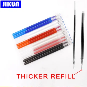 JIKUN 100шт Высокотемпературные Исчезающие Заправки маркеров для ткани Чехол для ручки для термостирания Портняжная Ткань для шитья из искусственной кожи