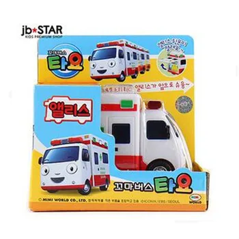 Tayo bus mini white Alice скорая помощь oyuncaklar car детские игрушки модель автомобиля трек автобус игрушка para ninos