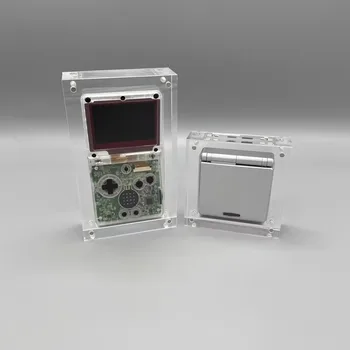 Высокопрозрачный акриловый магнитный корпус Коробка для дисплея Коробка для хранения Подходит для игровых консолей Game Boy GBA SP