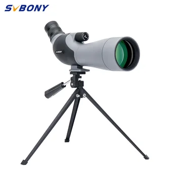 Оптическая труба Svbony 20-60x70 мм, увеличивающий телескоп, мощная монокулярная алюминиевая призма для путешествий, кемпинга, охоты, стрельбы