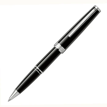Роскошная ручка-роллер из черной смолы серии Monte Cruise Pix, канцелярские принадлежности для школы, высококачественные шариковые ручки для письма