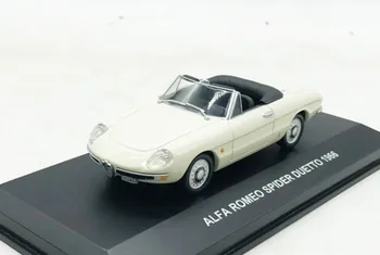 1:43 Alfa Spider Duetto 1966 модель автомобиля из сплава, Отлитая под давлением, Металлические игрушки, Подарок на день рождения для детей, Мальчик другое