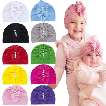 1 шт. Детская шапочка с принтом, детская шапочка для новорожденных девочек, Петушиный гребень, жемчужный реквизит для фотосъемки, весенне-осенняя шапочка, реквизит для младенцев