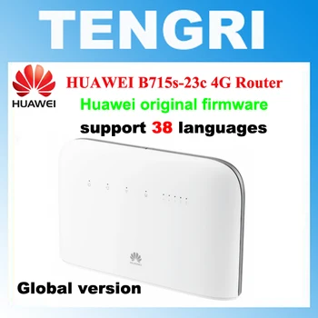 100% НОВЫЙ Оригинальный Разблокированный Huawei B715 B715s-23c 4G LTE Cat9 450 M CPE WiFi Маршрутизатор Со Слотом Для Sim-карты 64 Пользователей PK B618 B525 B818
