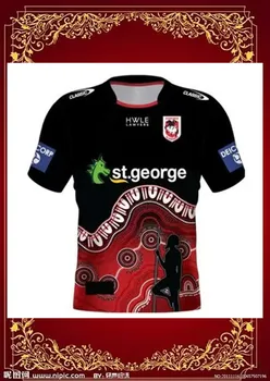 2023 St George Illawarra Dragons Indigenous / Главная страница / Анзак / Майка для регби в синглете - Мужской размер: S-5XL