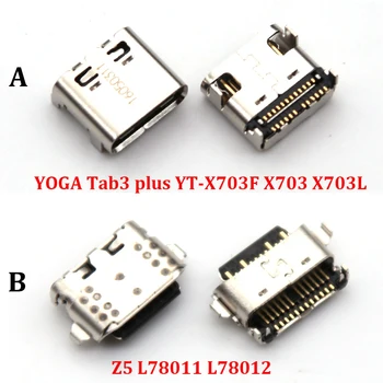 2шт USB-док-станция Для Зарядки Разъем Зарядного Устройства Для Lenovo YOGA Tab3 plus YT-X703F X703 X703L Z5 L78011 L78012 Type C Jack