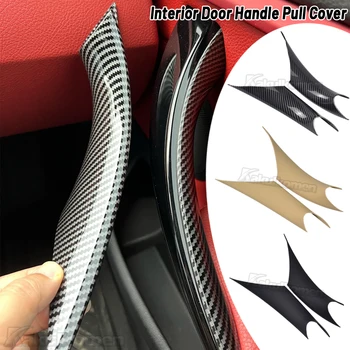 2шт Защитная крышка для внутренней дверной ручки из АБС-пластика для BMW 3 4 серии F30 F35 2012-2018