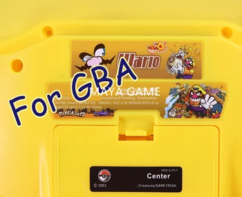 5 комплектов фирменных наклеек для Nintendo Gameboy Advance Label для задней бирки консоли GBA