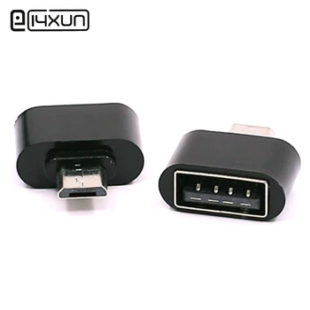 Eclyxun 1шт 5pin Micro USB Штекер к Разъему USB 2.0 Разъем OTG Адаптер Данных для Android Телефонов Планшетов