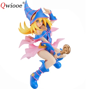 Qwiooe Оригинальная японская аниме-фигурка Duel Monsters Dark Magician Girl ПВХ Фигурка Модель Игрушки куклы