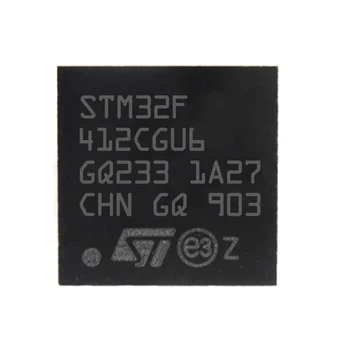 STM32F412CGU6 UQFN48 Микросхема микроконтроллера STM32F412 IC Интегральная схема Совершенно Новый Оригинал