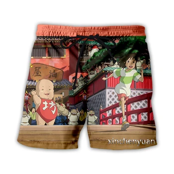 xinchenyuan/ Новые мужские/женские повседневные шорты с 3D принтом в стиле аниме 