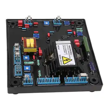 Автоматический регулятор напряжения 3-фазный генератор PMG AVR Регулятор напряжения 140‑220VAC для системы возбуждения