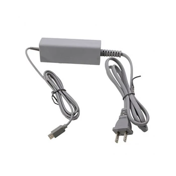 Адаптер Зарядного Устройства Переменного тока 100-240 В для Nintendo Wii U Gamepad Контроллер Джойстик Домашний Настенный Источник Питания для WiiU Pad Штепсельная Вилка США/ЕС