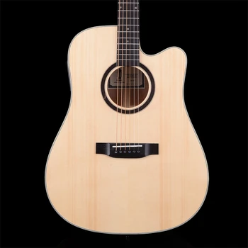 Акустическая гитара MD06 Mann, размер 41 дюйм, Guitarra acustica, есть видео