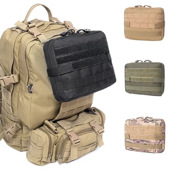 Военная сумка MOLLE Admin, тактическая многофункциональная сумка для аптечки, органайзер для ремня для инструментов, сумка EDC, рюкзак для кемпинга, пешего туризма, охоты
