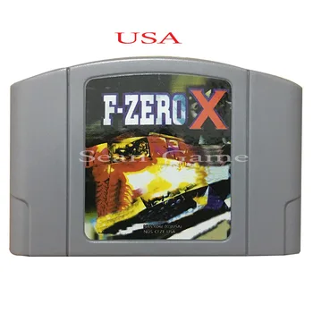 Высококачественный клиентский картридж F-Zero X стандарта NTSC США для 64-битной игровой консоли