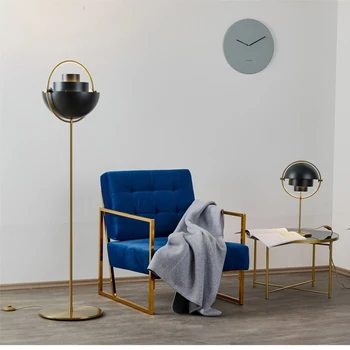 Датско-американская настольная лампа в стиле ретро, современный свет, роскошный творческий кабинет, спальня, прикроватная гостиная, диван, торшер