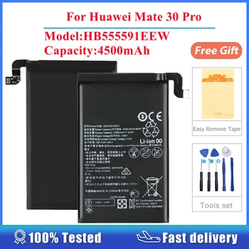 Для Huawei Mate30 Pro Mate 30 Pro Mate30Pro 5G HB555591EEW Аккумулятор Емкостью 4500 мАч Перезаряжаемый Аккумулятор