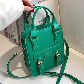 Женская маленькая сумочка с 2 ремнями, кошельки и сумочки, роскошные дизайнерские стеганые сумки через плечо из искусственной кожи для женщин, весенняя сумка-мессенджер