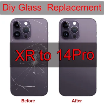 Замена заднего стекла своими руками для iPhone XR like 14 Pro 6,1 дюйма с клеем 3M (не для оригинального XR)