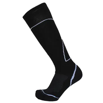 Зимние теплые носки из 60% мериносовой шерсти для занятий спортом на открытом воздухе, Профессиональные лыжные носки, носки для сноуборда, 2 цвета