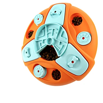Игрушки-головоломки для щенков, интерактивная игрушка для медленного кормления собак для тренировки IQ и умственного обогащения
