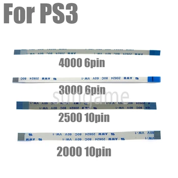 Кнопка включения питания 100шт, Ленточный гибкий кабель 6 /10Pin для контроллера Sony PS3 Slim 2000 2500 3000 4000