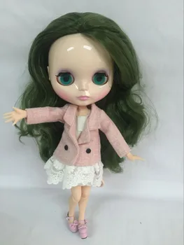 кукла blyth с обнаженным телом и зелеными волосами azone body Factory doll