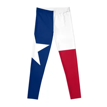 Леггинсы с флагом Техаса, женские леггинсы, женские брюки для бега, женские леггинсы с эффектом пуш-ап