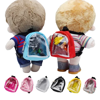 Милый маленький рюкзак Подходит для кукол EXO и 1/6 BJD, в сумке можно разместить куклу в слепой коробке и аксессуары для игрушек