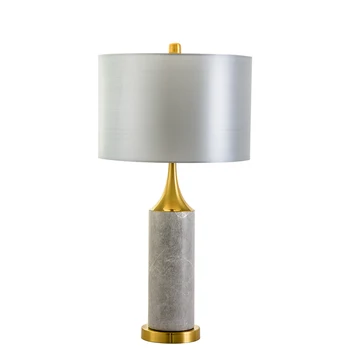 Минималистичная настольная лампа на ночном пьедестале E27 с выключателем для спальни, гостиной, личного кабинета, письменного стола, современный декор LED
