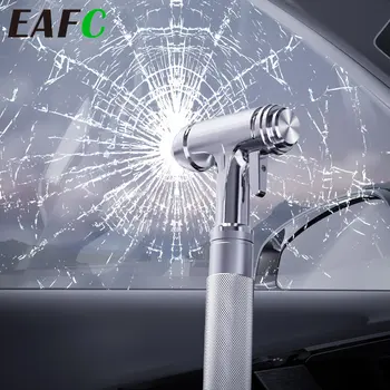 Молоток безопасности автомобиля, аварийный молоток для разбивания стекол автомобиля, резак для ремней безопасности, автомобильный инструмент, аварийный молоток для спасения жизни, материал из углеродистой стали