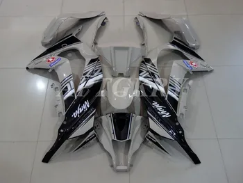 Новый Комплект обтекателя мотоцикла из АБС-пластика, пригодный для kawasaki Ninja ZX10R 2011 2012 2013 2014 2015 ZX-10R Custom Black Gray