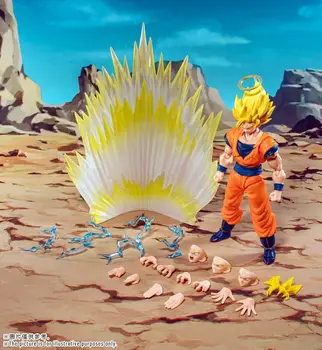 Оригинальные Фигурки Dragon Ball Magic Contract Shf Saiyan Super Two Sun Goku Devil Buster Goku 6-Дюймовая Коллекционная Фигурка-Игрушка