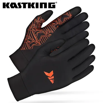 Перчатки KastKing Morning Frost с подкладкой для перчаток с сенсорным экраном Для мужчин и женщин, идеально подходящие для подледной рыбалки, бега, езды на велосипеде, охоты