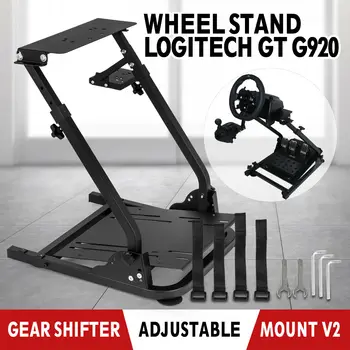 Подставка для рулевого колеса VEVOR Self-Career Race для складного кресла-геймера Logitech G25, G27, G29 и G920 с подставкой для рулевого колеса