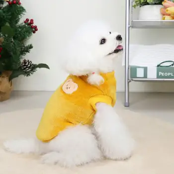 Прекрасная одежда для собак, Стирающаяся, сохраняющая тепло, Дышащая Зимняя одежда для собак-двуногих жилетов
