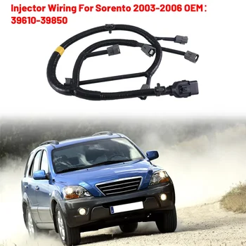 Проводка инжектора для Terracan 2002-2006 для Sorento 2003-2006 Жгут проводов топливной форсунки двигателя