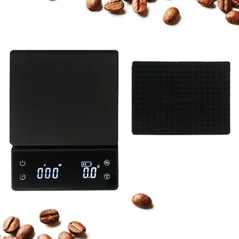 Цифровые весы для разливной кофеварки Кухонные весы весом 3 кг/0,1 г Тара