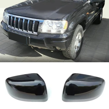 Чехол для зеркала заднего вида автомобиля, крышка зеркала бокового обзора, Крышка зеркала заднего вида, Запчасти и Аксессуары для Jeep Grand Cherokee 2011-2020