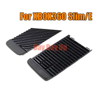2ШТ Черная крышка жесткого диска для Microsoft Xbox 360 Тонкая Крышка жесткого диска для XBOX 360 E Пластиковый корпус