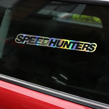 Автомобильные наклейки 3D 50 * 5 см SPEEDHUNTERS Бывшая Супер Личность Наклейки на лобовое стекло и отличительные знаки Для стайлинга автомобилей JDM Забавная наклейка на автомобиль