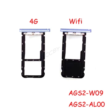 Для Huawei MediaPad T5 AGS2-AL00 AGS2-L09 AGS2-W09 10,1-Дюймовый Держатель Лотка для Sim-карты Запасные Части
