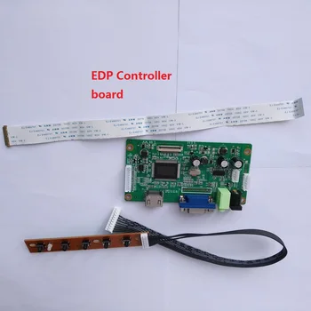 для LP156WH3-TPSH DIY DRIVER 30Pin LCD EDP KIT Плата контроллера VGA Экранный дисплей 1366X768 монитор 15,6 