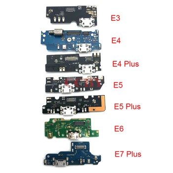 Для Motorola Moto E3 E4 E5 E6 E6S E7 E7i Plus Play Go Power USB Порт Для Зарядки Док-станция Соединительная Плата Гибкий Кабель