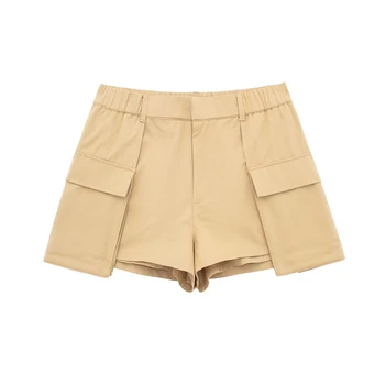 Женская летняя новая тонкая прямая юбка с высокой талией, юбочные брюки, повседневная универсальная рабочая одежда с защитой от света, юбочные брюки