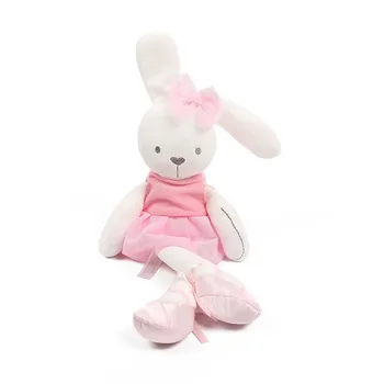 Милая мягкая игрушка размером 42 см, кролик, игрушка для кролика, Ребенок, девочка, спящие мягкие игрушки, домашние животные